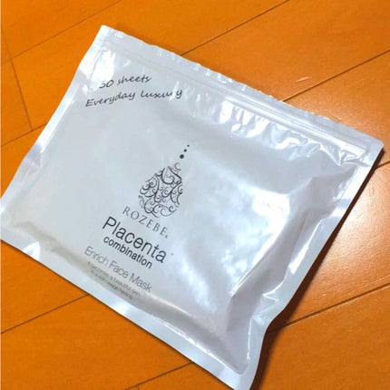 プラセンタエンリッチフェイスマスク/ROZEBE/シートマスク・パックを使ったクチコミ(1枚目)