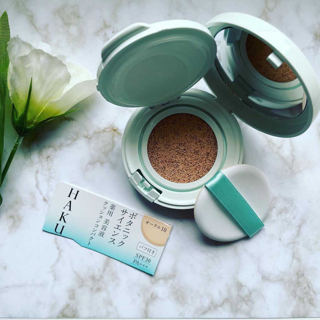 ボタニック サイエンス 薬用 美容液クッションコンパクト/HAKU/クッションファンデーションを使ったクチコミ（1枚目）