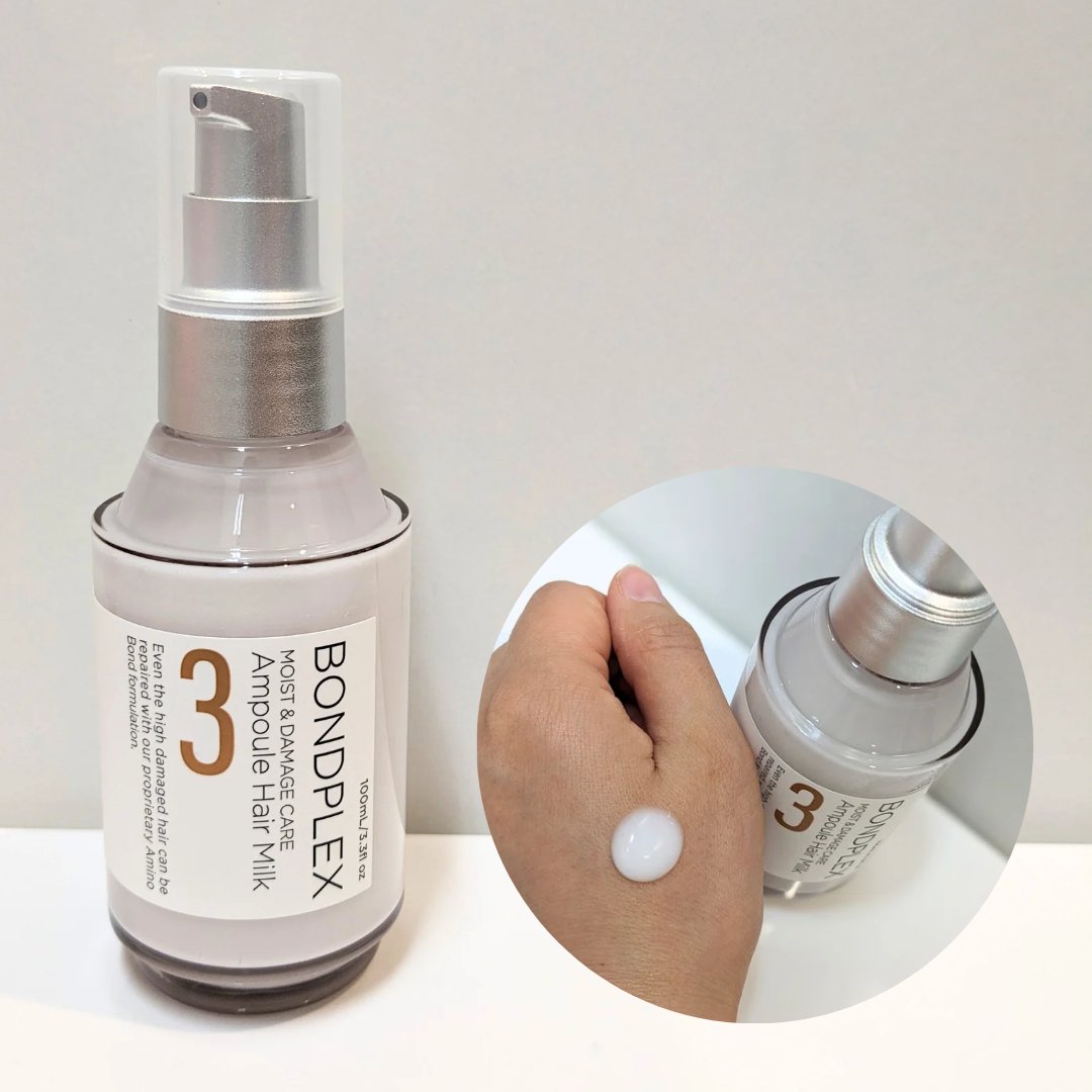 モイスト＆ダメージケア アンプルミルク/ボンドプレックス/ヘアミルクを使ったクチコミ（3枚目）