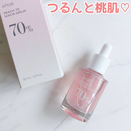 桃70%ナイアシンセラム/Anua/美容液を使ったクチコミ(1枚目)