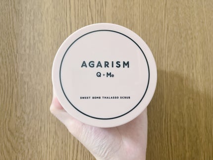Q+Me スウィート ボム タラソ スクラブ/AGARISM/バスト・ヒップケアを使ったクチコミ(2枚目)