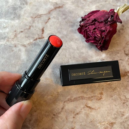 ルージュ デコルテ 07/DECORTÉ/口紅を使ったクチコミ(3枚目)