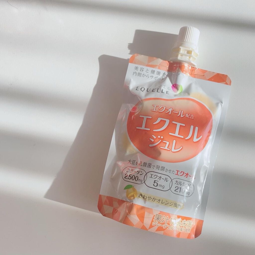 エクエル ジュレ さわやかオレンジ風味/大塚製薬/ゼリー飲料を使ったクチコミ（1枚目）