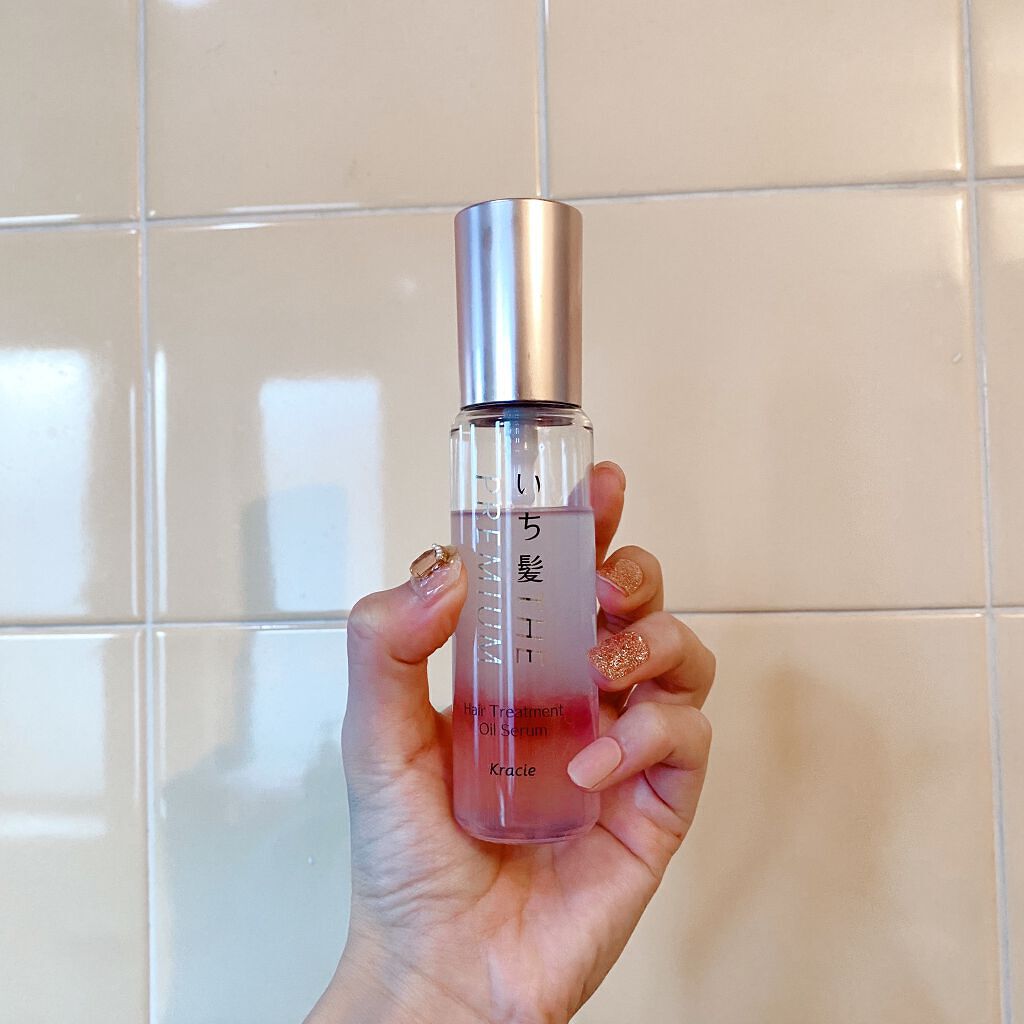 THE PREMIUM 4Xシャインシェイク美容液オイル/いち髪/ヘアオイルを使ったクチコミ(1枚目)