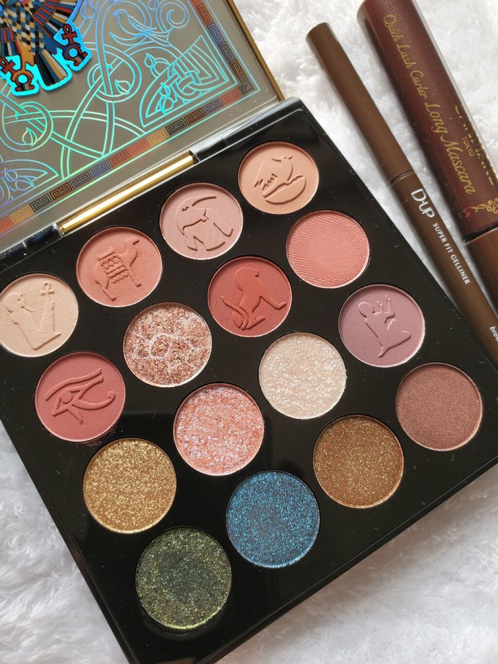 デザートメモリシリーズ 16色アイシャドウパレット/ZEESEA/アイシャドウパレットを使ったクチコミ(7枚目)