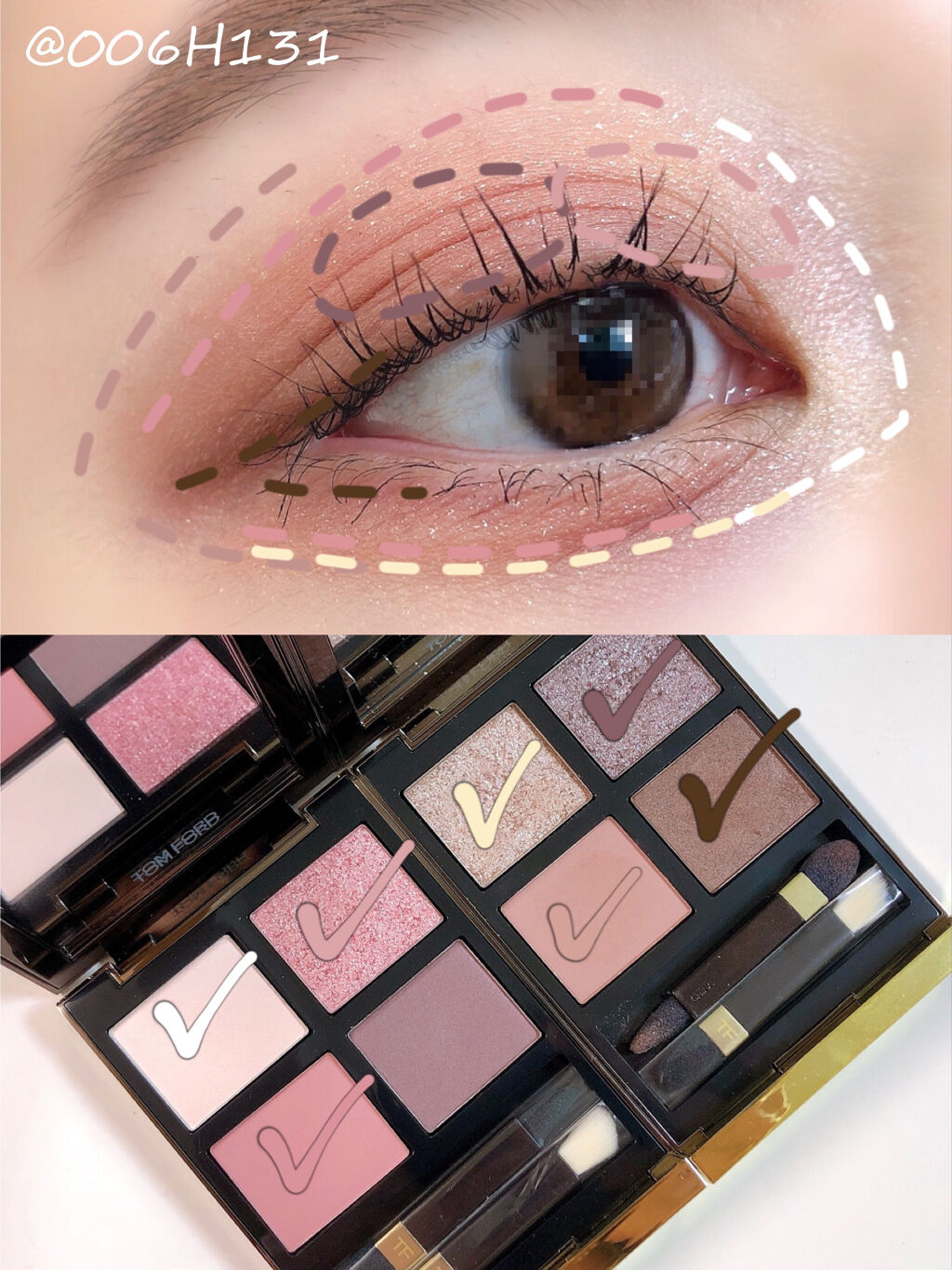 アイ カラー クォード/TOM FORD BEAUTY/アイシャドウパレットを使ったクチコミ（2枚目）