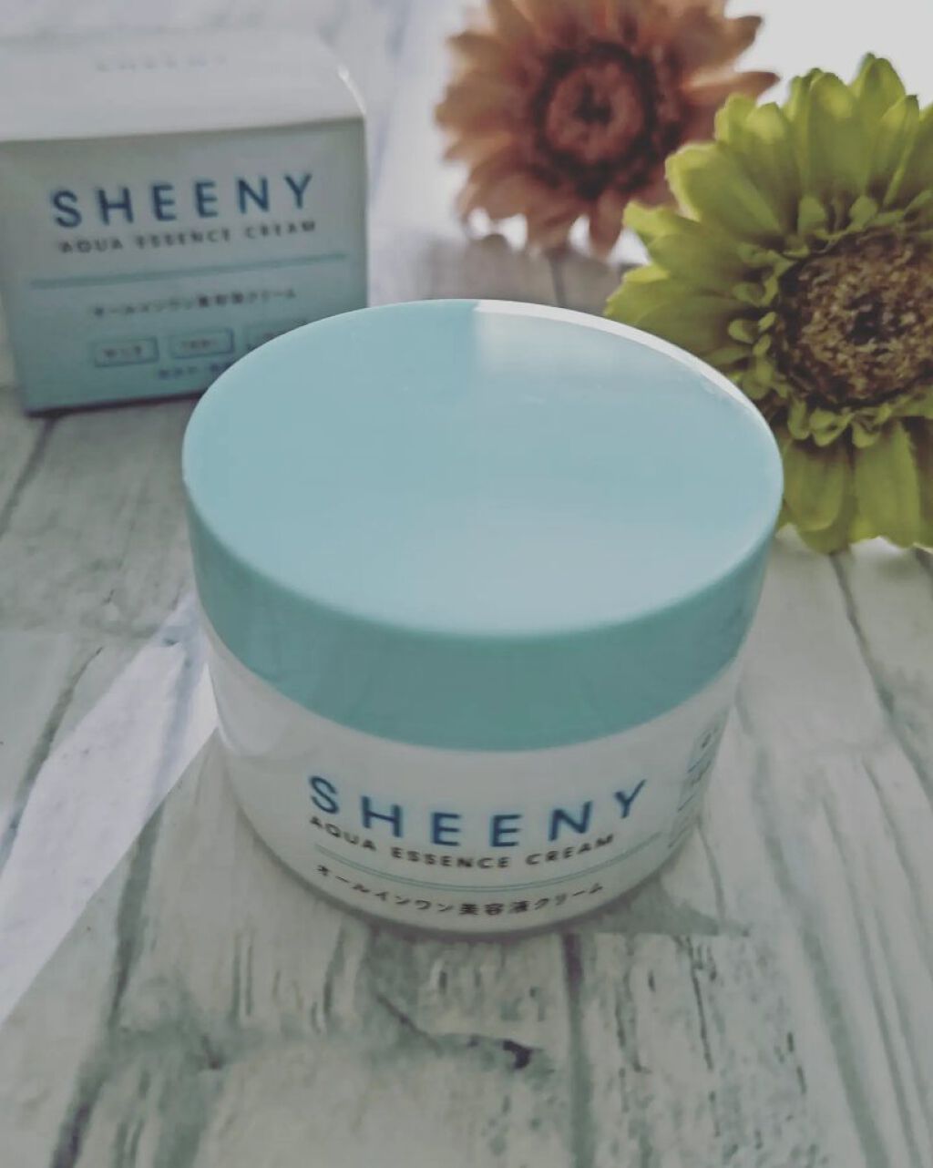 アクアエッセンスクリーム/SHEENY/フェイスクリームを使ったクチコミ（2枚目）