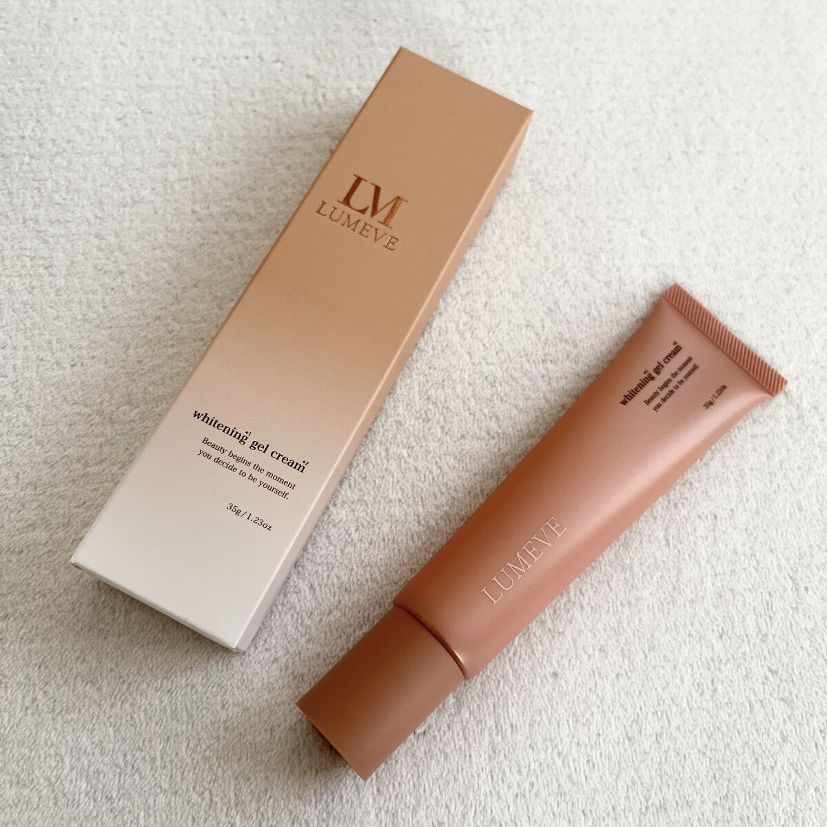 LUMEVEホワイトニングゲルクリーム/LUMEVE/デリケートゾーンケアを使ったクチコミ（2枚目）