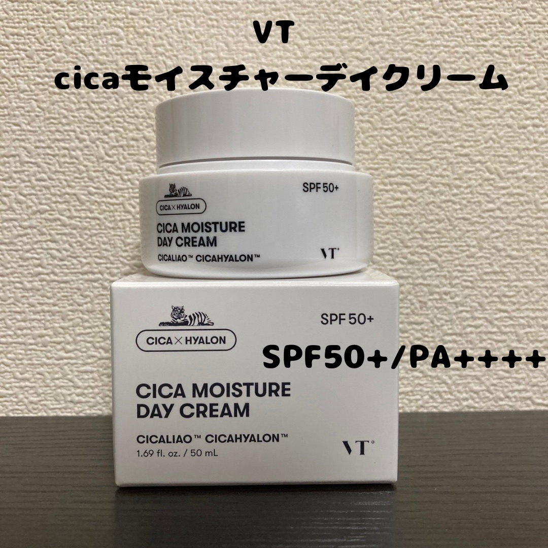  CICA モイスチャー デイ クリーム/VT/フェイスクリームを使ったクチコミ（1枚目）