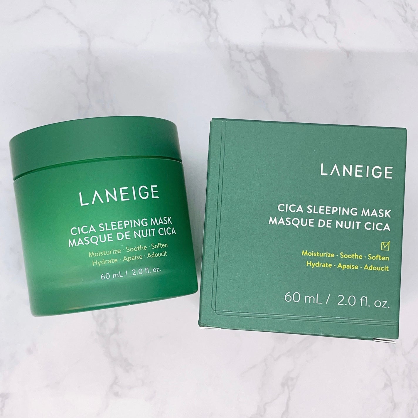 シカスリーピングマスク/LANEIGE/フェイスクリームを使ったクチコミ(1枚目)