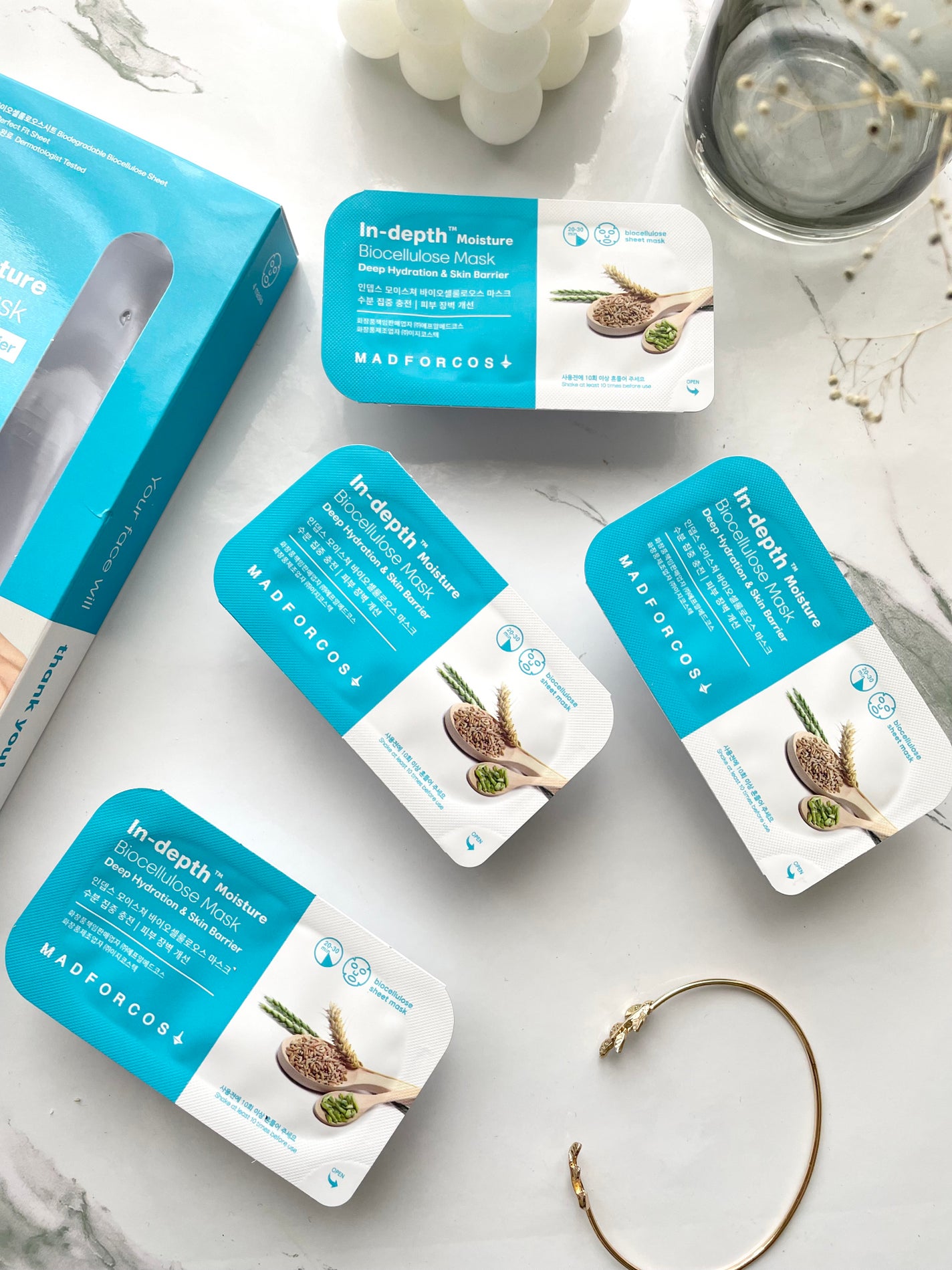 インデップス™モイスチャーバイオセルロースマスク/MADFORCOS/シートマスク・パックを使ったクチコミ(2枚目)