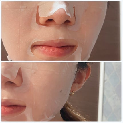 3番 すべすべキメケアシートマスク/numbuzin/シートマスク・パックを使ったクチコミ(6枚目)