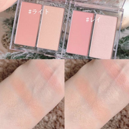 グリッタースノー フェイスパレット/ETUDE/パウダーハイライトを使ったクチコミ(2枚目)