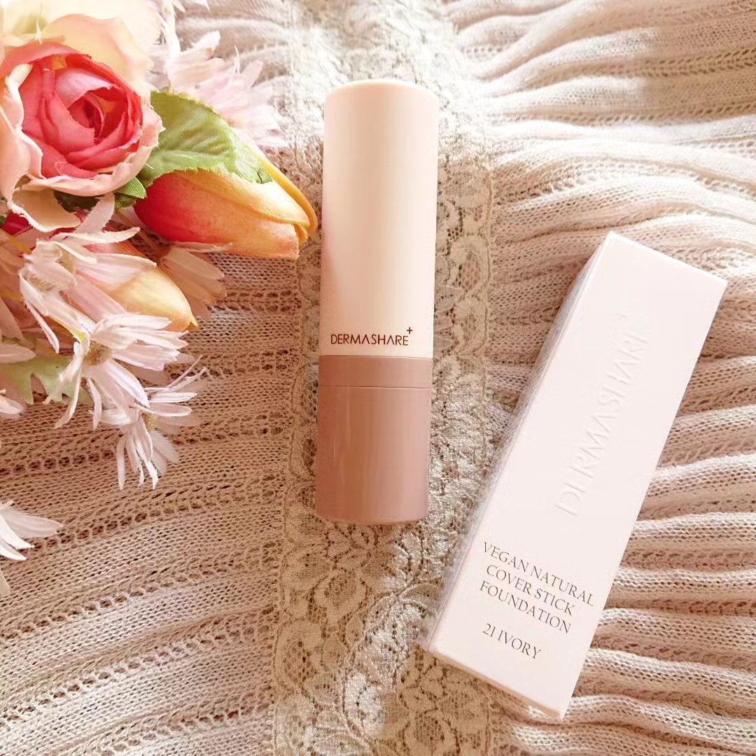 ヴィーガンナチュラルカバースティックファンデーション/DERMASHARE/その他ファンデーションを使ったクチコミ(1枚目)