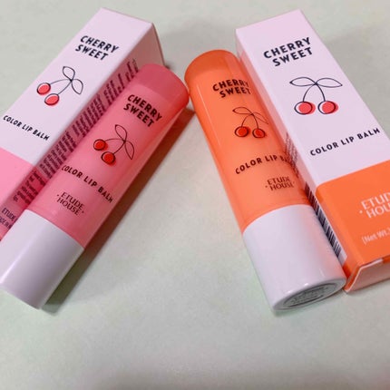 チェリースイート カラーリップバーム/ETUDE/口紅を使ったクチコミ(1枚目)