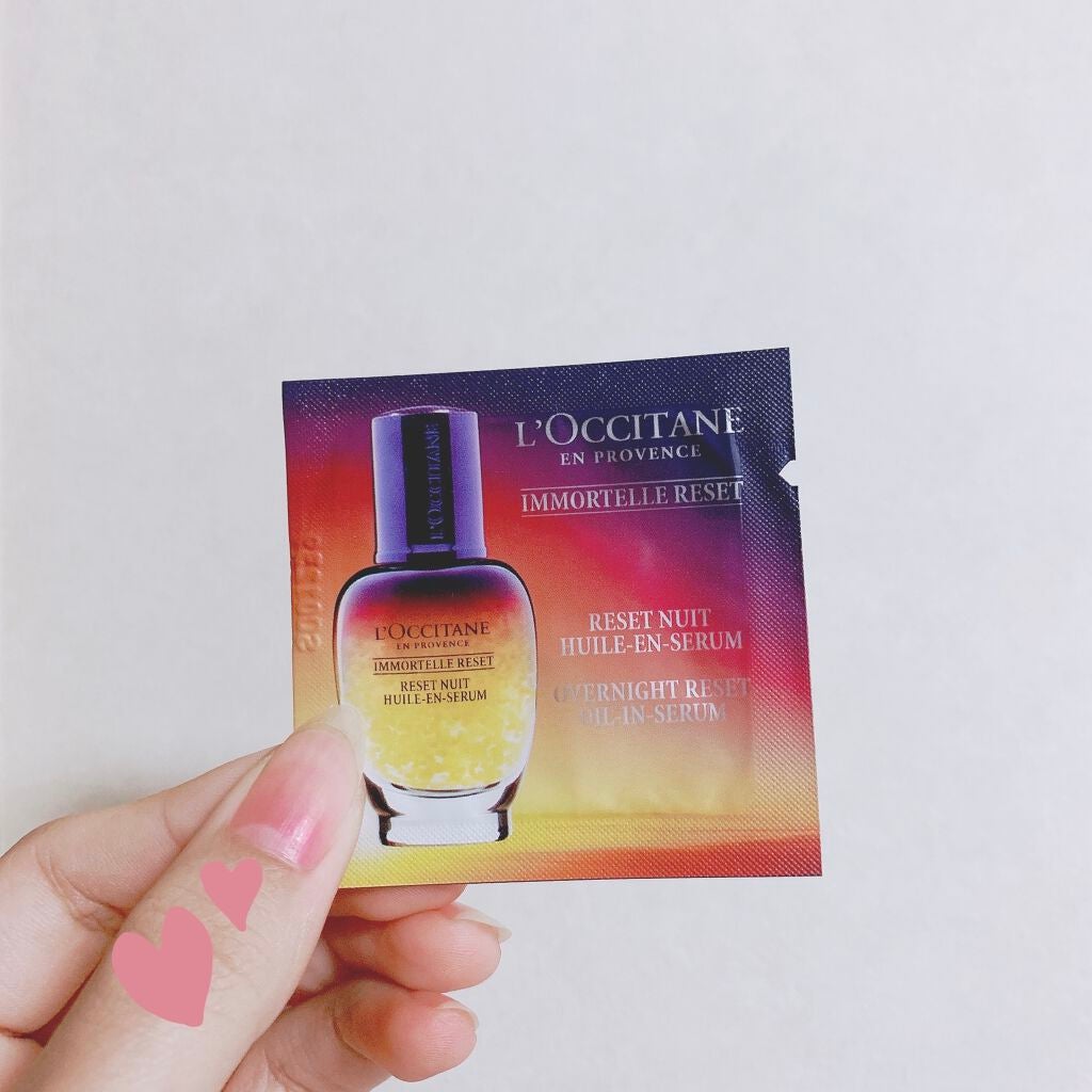 イモーテル オーバーナイトリセットセラム/L'OCCITANE/美容液を使ったクチコミ(1枚目)