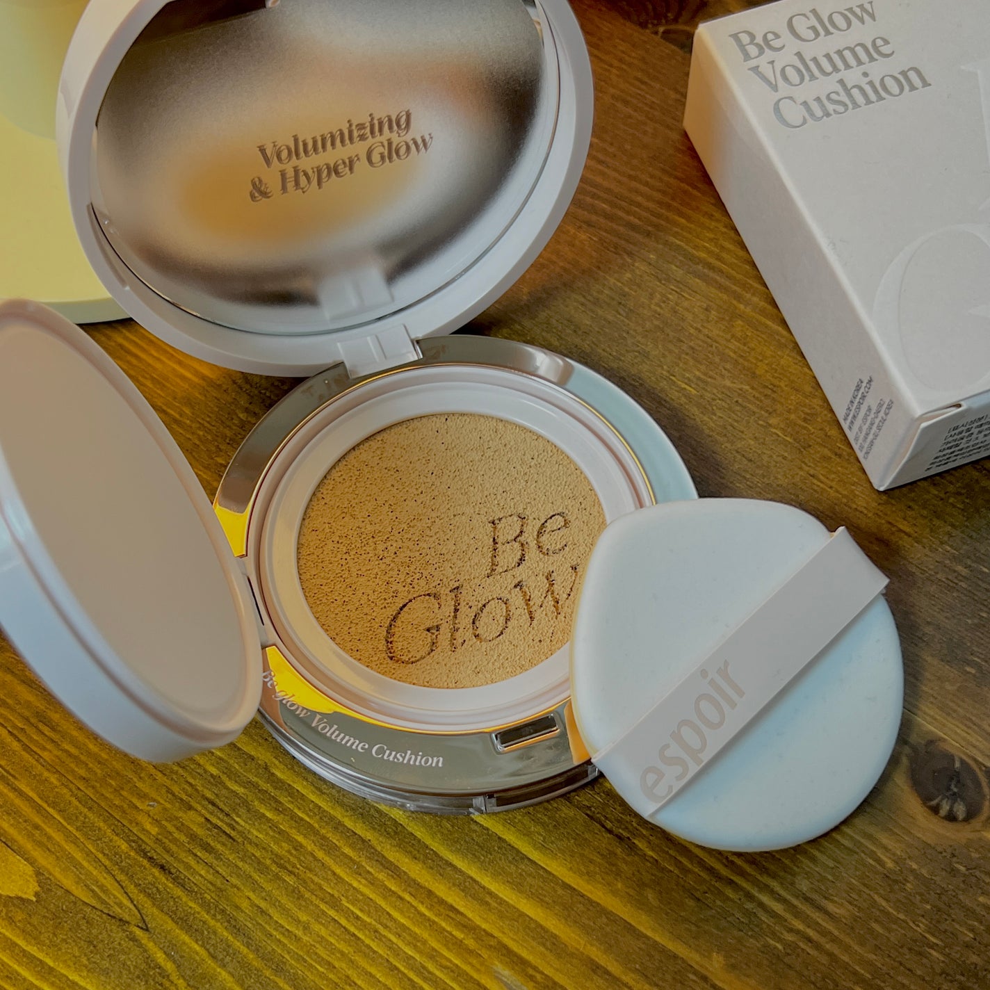 エスポア ビーグロー ボリュームクッション/espoir/クッションファンデーションを使ったクチコミ(2枚目)