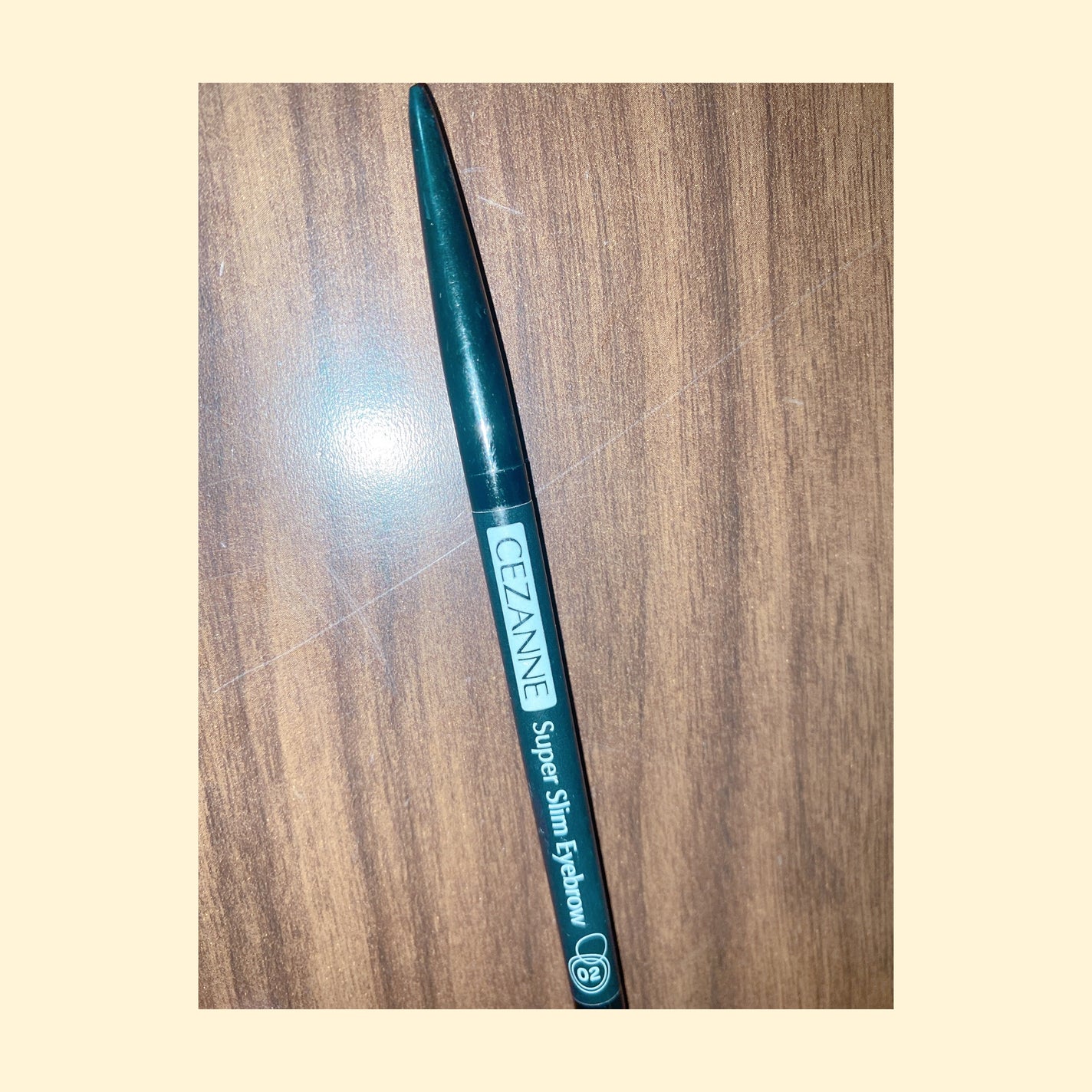 超細芯アイブロウ/CEZANNE/アイブロウペンシルを使ったクチコミ(1枚目)