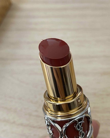 ルージュ ヴォリュプテ シャイン/YVES SAINT LAURENT BEAUTE/口紅を使ったクチコミ(2枚目)