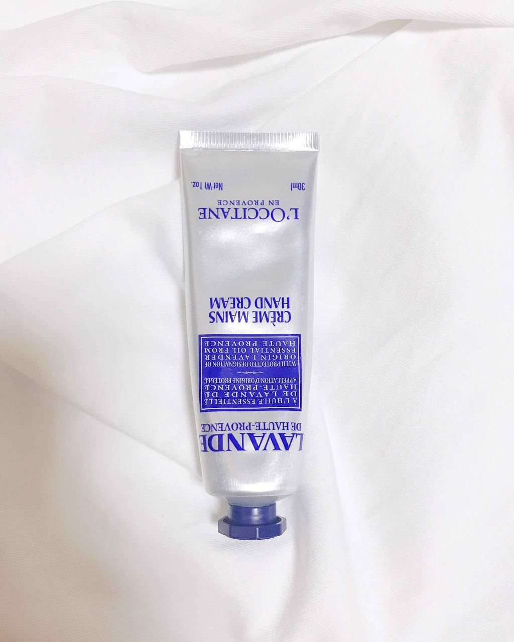 ラベンダー リラックスハンドクリーム/L'OCCITANE/ハンドクリームを使ったクチコミ(1枚目)