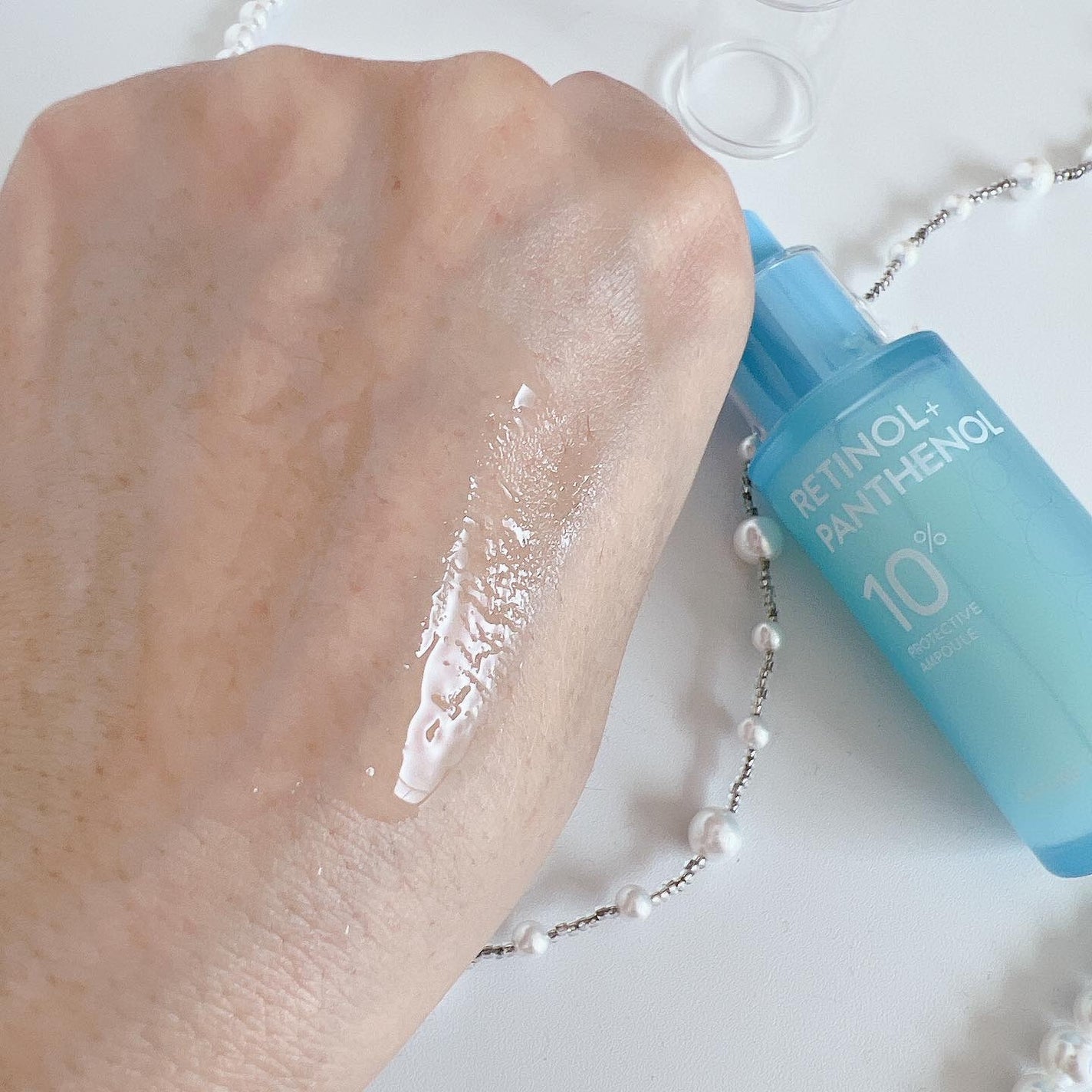 レチノールパンテノール10プロテクティブアンプル/ネイチャーリパブリック/美容液を使ったクチコミ(3枚目)