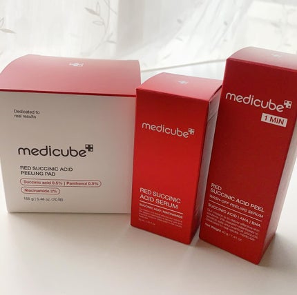 レッドアクネピーリングセラム/MEDICUBE/美容液を使ったクチコミ(4枚目)