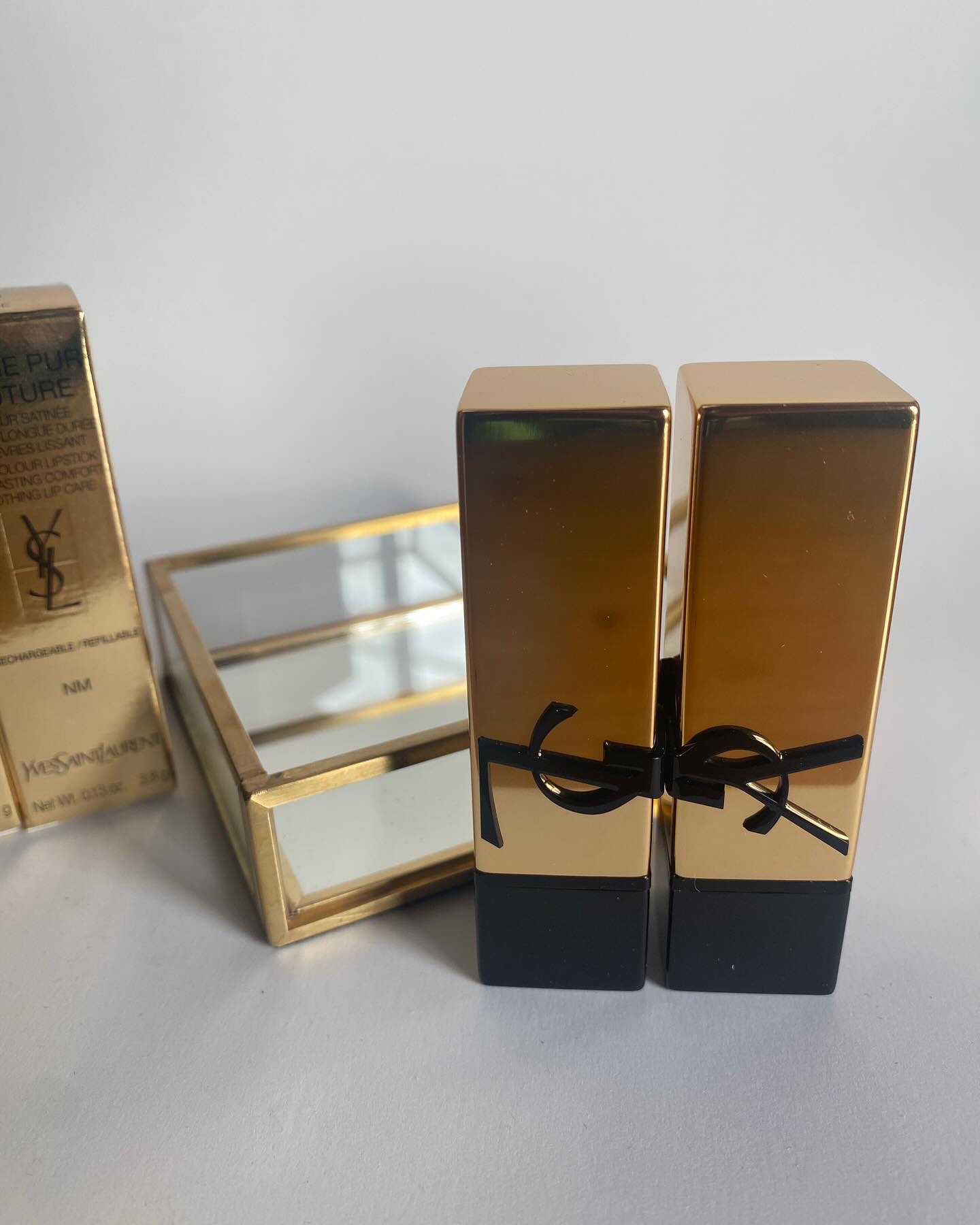 ルージュ ピュールクチュール N8/YVES SAINT LAURENT BEAUTE/口紅を使ったクチコミ（3枚目）