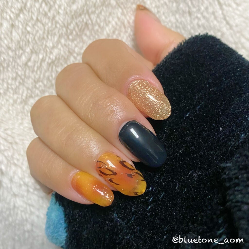 ジェルネイル(ライト対応)/セリア/ジェルネイルを使ったクチコミ(7枚目)