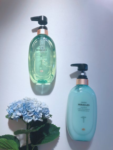 ミラクルズ うるおいブースト シャンプー/トリートメント/パンテーン/市販シャンプーを使ったクチコミ(1枚目)