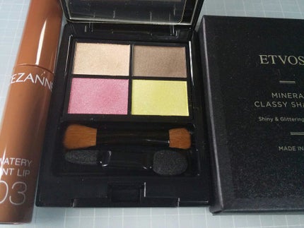 ミネラルクラッシィシャドー/エトヴォス/アイシャドウパレットを使ったクチコミ(1枚目)