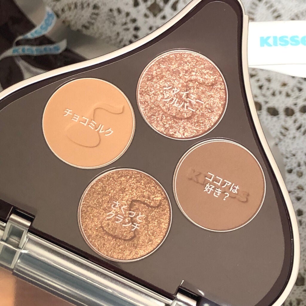 キスチョコレート プレイカラーアイズ/ETUDE/アイシャドウパレットを使ったクチコミ(3枚目)