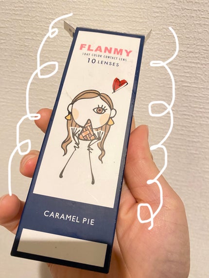 FLANMY 1day/FLANMY/ワンデー(1DAY)カラコンを使ったクチコミ(1枚目)