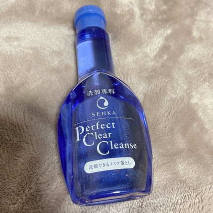 洗顔専科 パーフェクトクリアクレンズ/SENKA(専科)/クレンジングジェルを使ったクチコミ(1枚目)