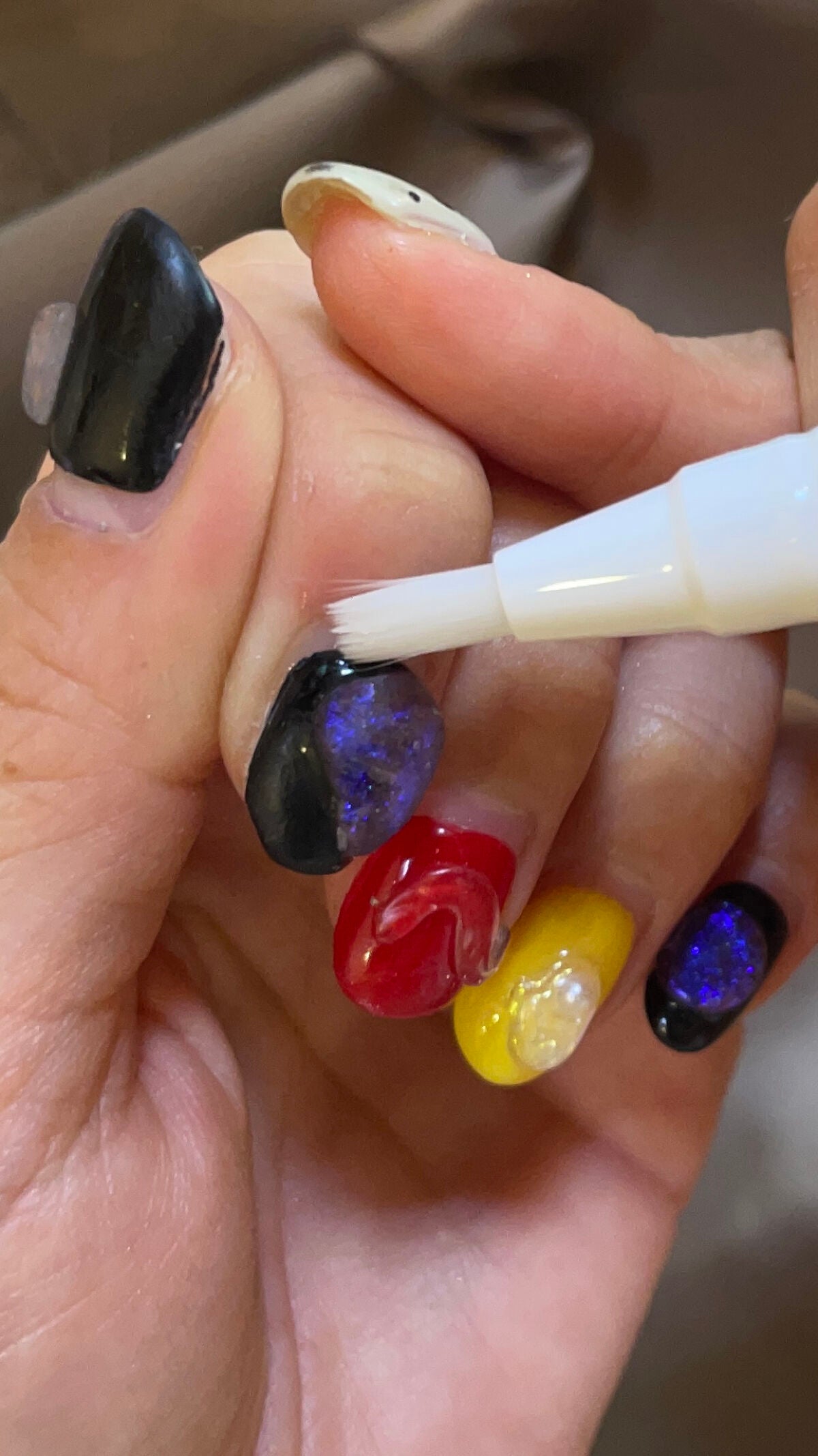 個性派コンプレックス解消ネイル♡かせさとみ on LIPS 「アンバサダーをさせていただいているDnagelさんからネイルケ..」(4枚目)