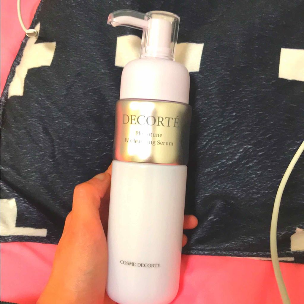 DECORTÉ フィトチューン W クレンジング セラムのクチコミ「COSME DECORTE
フィトチューン
Wクレンジングセラム 200mL
￥3500（税抜.....」（1枚目）