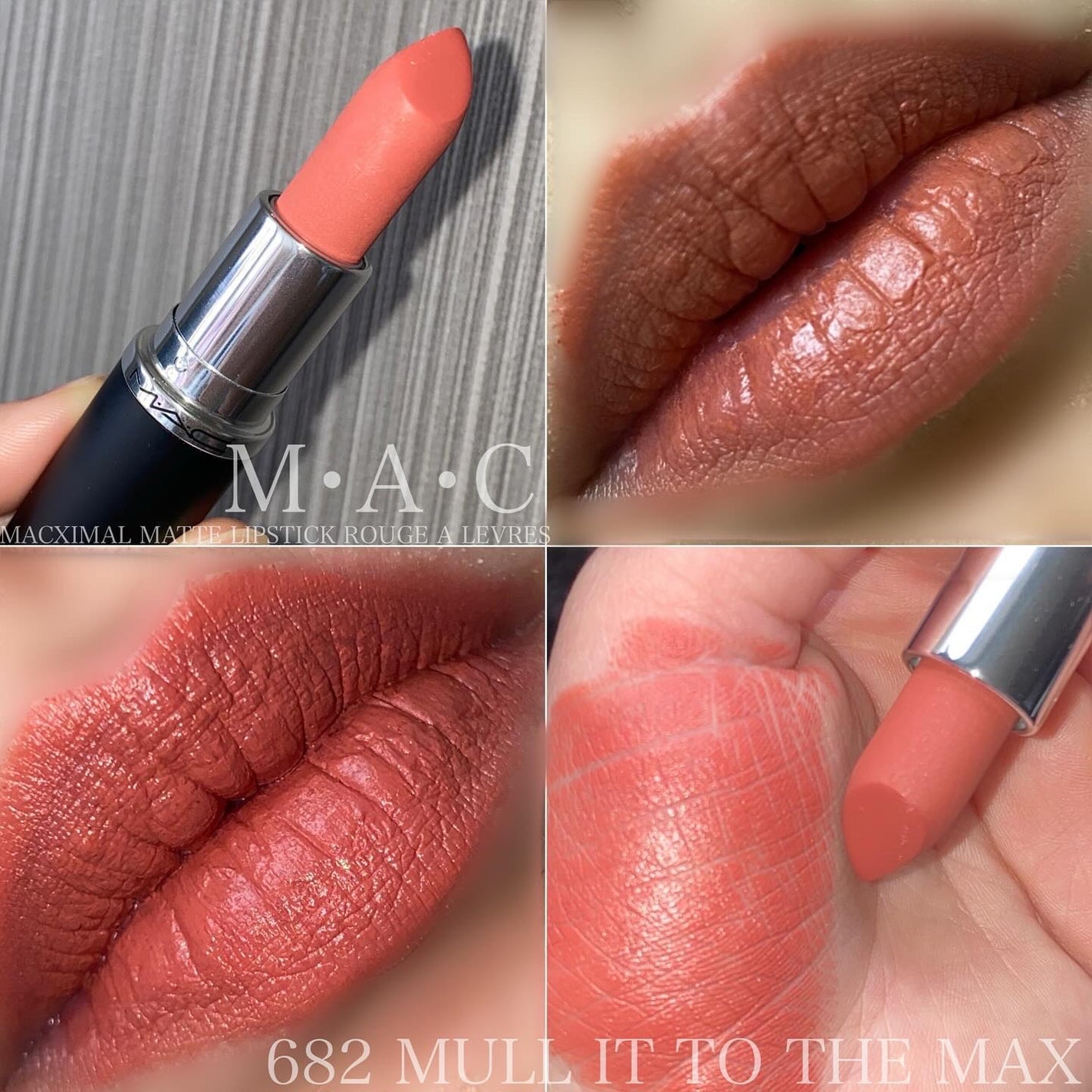 マキシマル シルキー マット リップスティック/M・A・C/口紅を使ったクチコミ(6枚目)