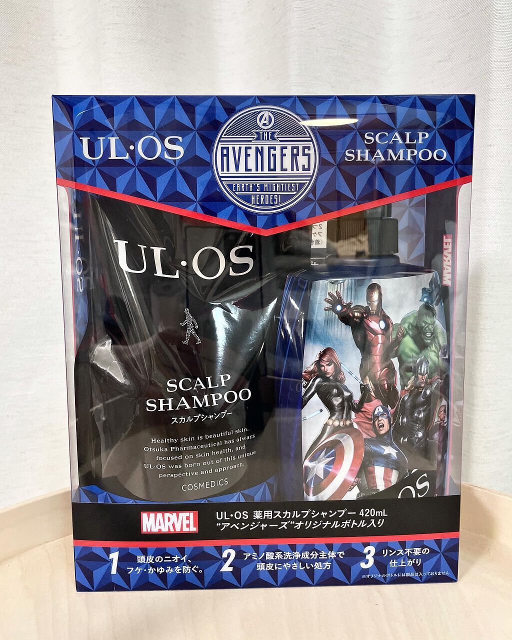 薬用スカルプシャンプー/UL・OS(ウル・オス)/市販シャンプーを使ったクチコミ(3枚目)