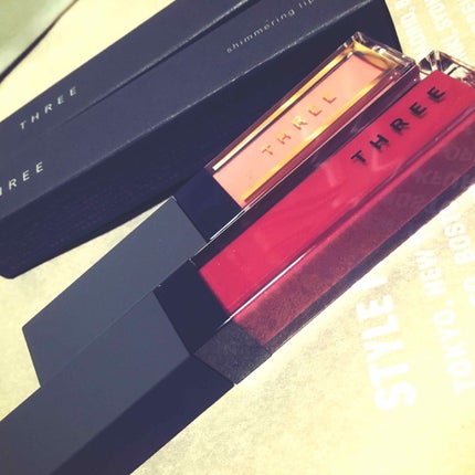 シマリング リップジャム/THREE/リップグロスを使ったクチコミ(1枚目)