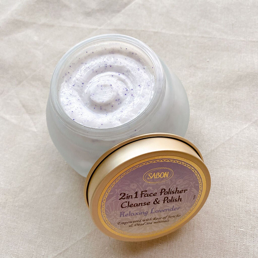 フェイスポリッシャー リフレッシング(ミント)/SABON/スクラブ・ゴマージュを使ったクチコミ(4枚目)
