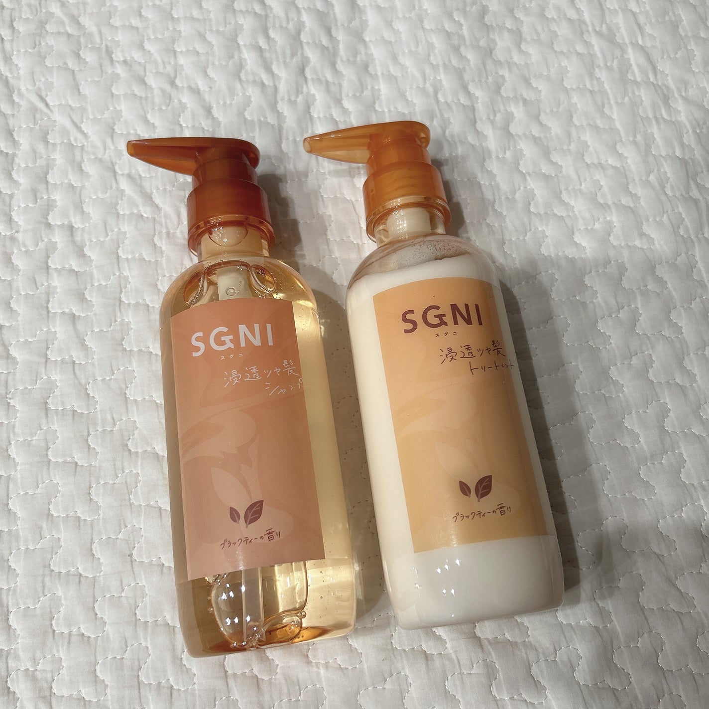 スグニ 浸透ツヤ髪 シャンプー/トリートメント/SGNI/市販シャンプーを使ったクチコミ(1枚目)