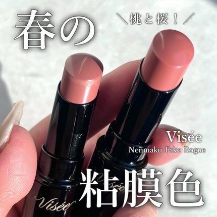 ネンマクフェイク ルージュ/Visée/口紅を使ったクチコミ(1枚目)