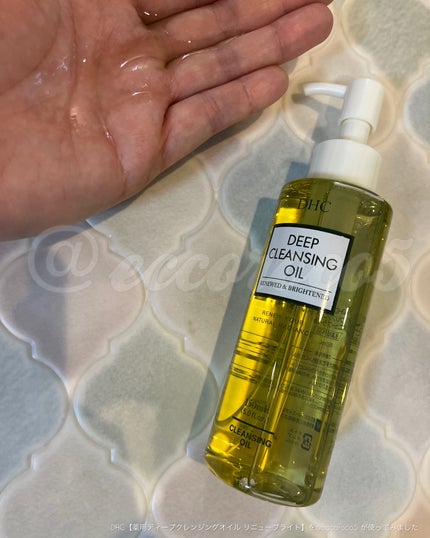 DHC 薬用ディープクレンジングオイル リニューブライト/DHC/オイルクレンジングを使ったクチコミ(2枚目)