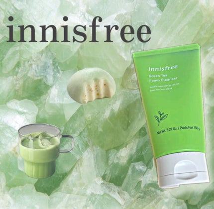 グリーンティー アミノ クレンジングフォーム/innisfree/洗顔フォームを使ったクチコミ(1枚目)