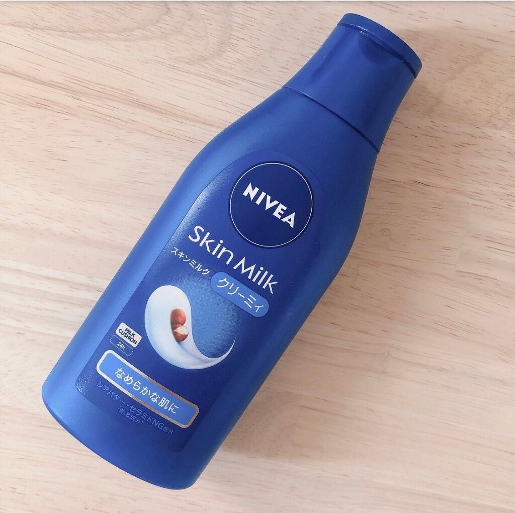 ニベア スキンミルク クリーミィ ほのかなフローラルの香り/ニベア/ボディミルクを使ったクチコミ(1枚目)