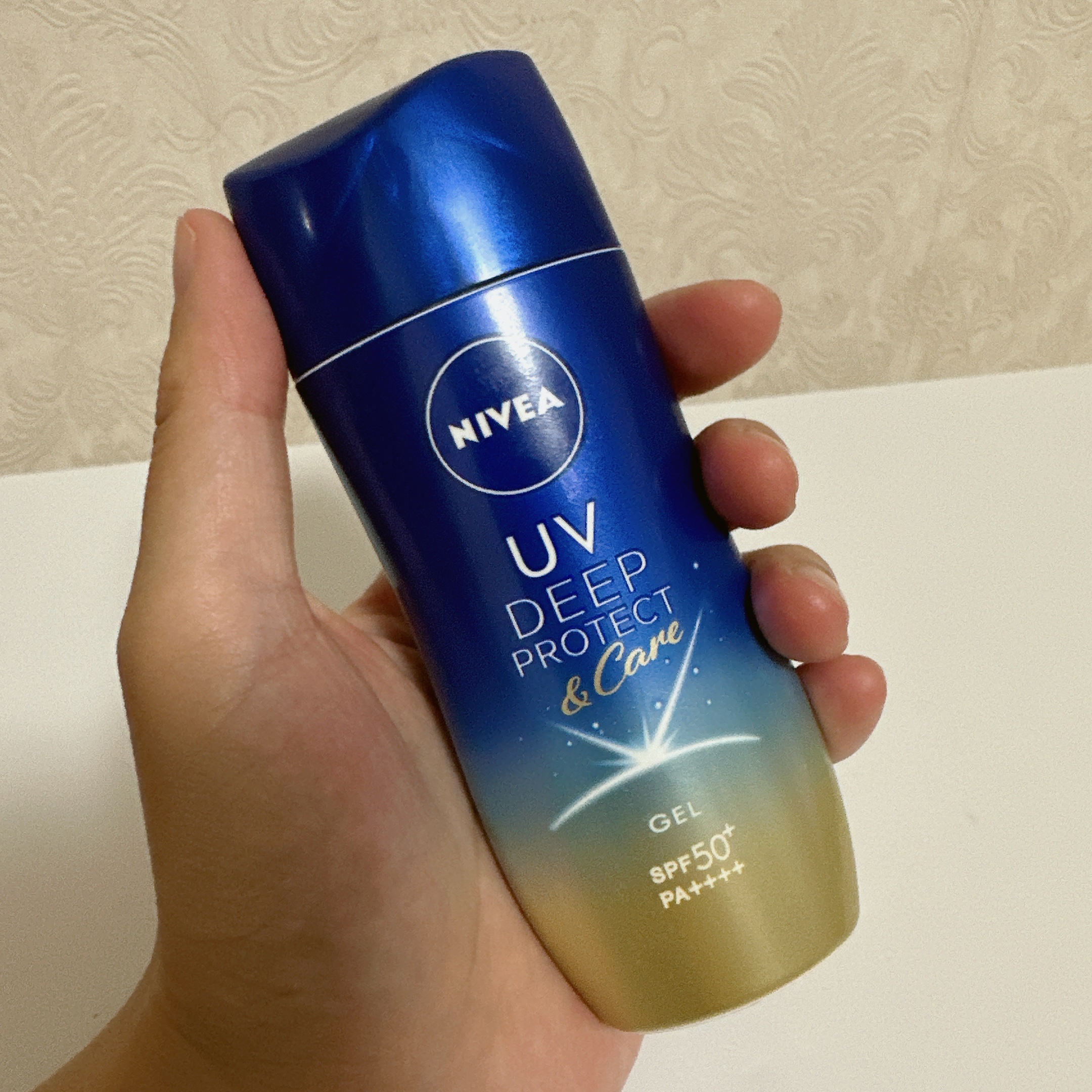 ニベアUV ディープ プロテクト＆ケア ジェル/ニベア/日焼け止めジェルを使ったクチコミ（1枚目）