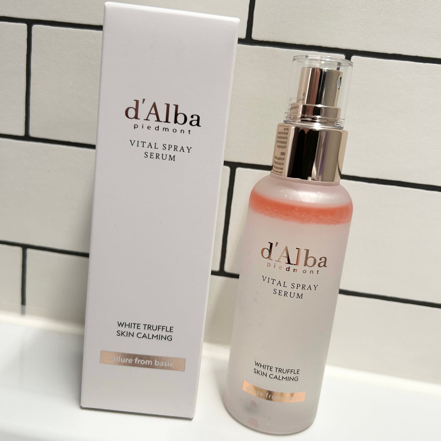 ダルバ ホワイトトリュフバイタルスプレーセラム/ダルバ/ミスト状化粧水を使ったクチコミ(1枚目)