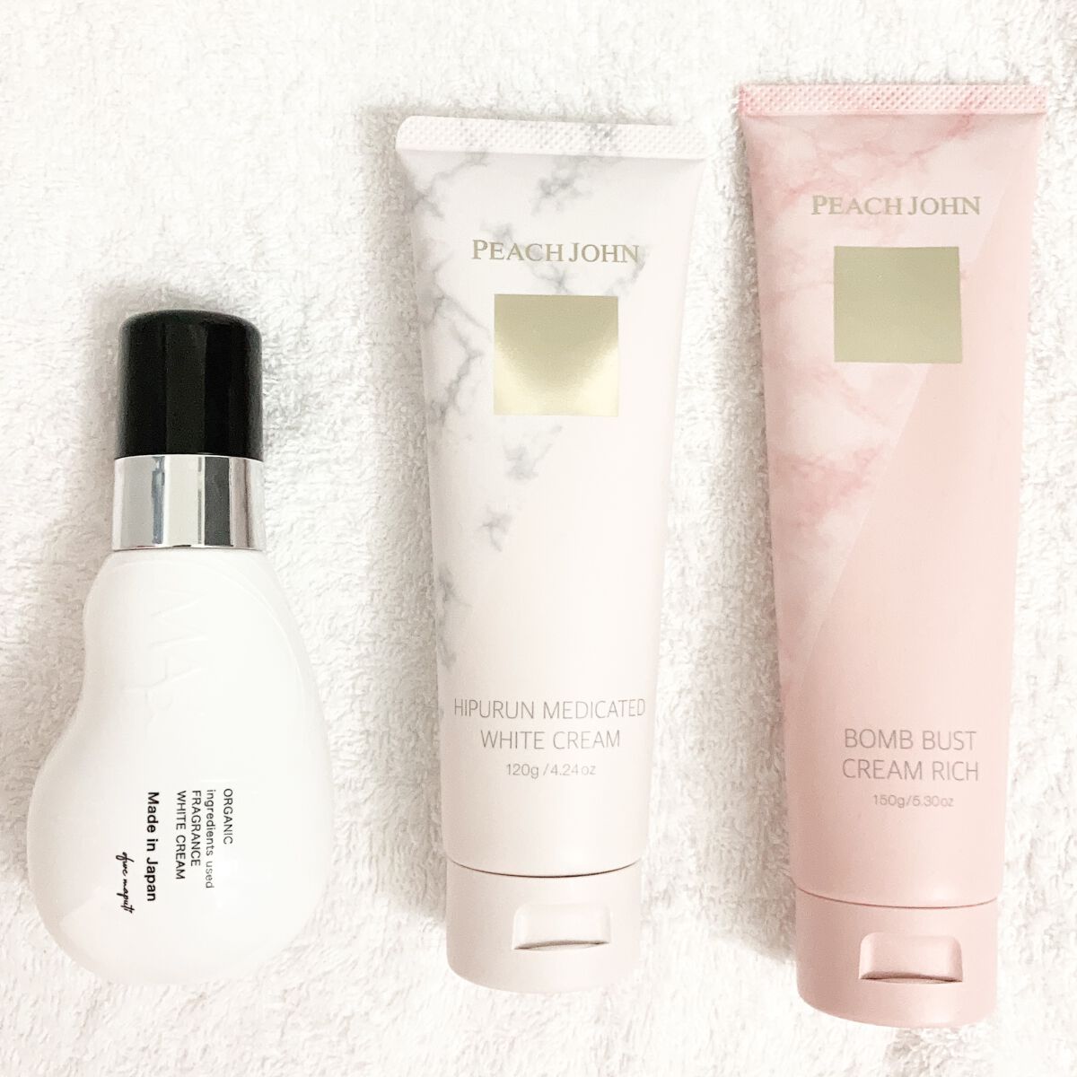 ボムバストクリーム　リッチ/PEACH JOHN/バストケア・ヒップケアを使ったクチコミ（2枚目）