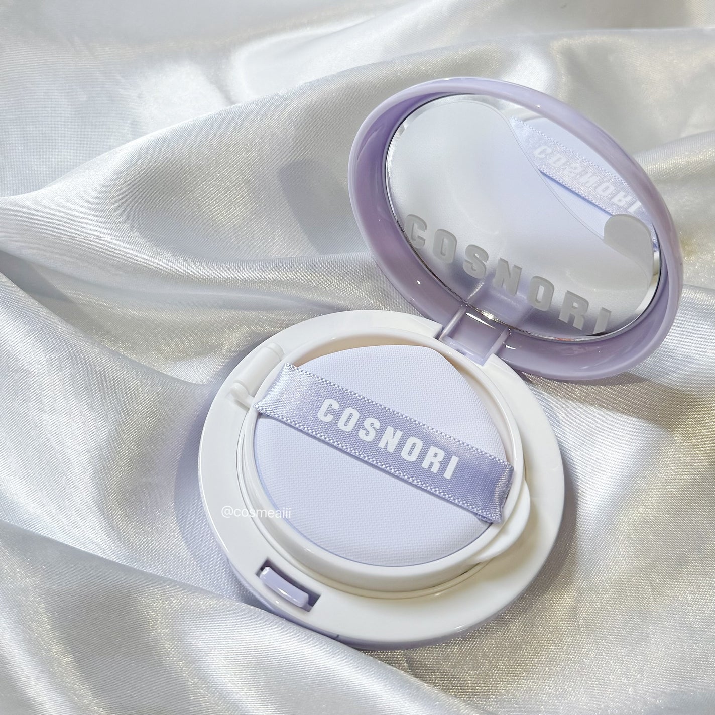 パンテノールバリアクッション/COSNORI/クッションファンデーションを使ったクチコミ(4枚目)