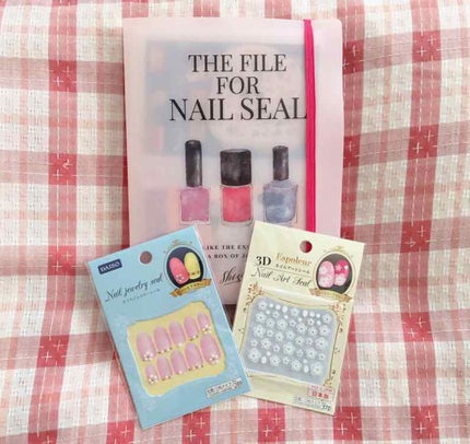 ネイルシール/DAISO/ネイルシールを使ったクチコミ(4枚目)