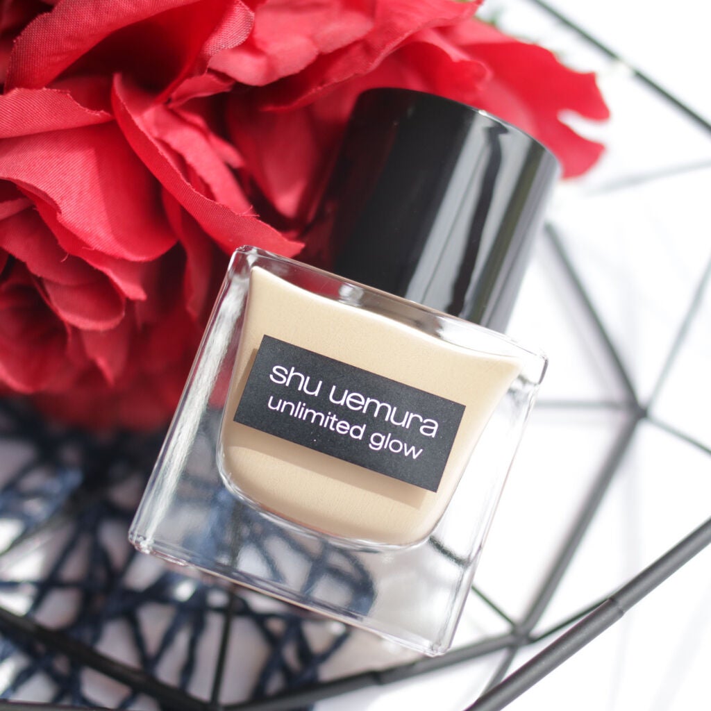 アンリミテッド グロー フルイド/shu uemura/リキッドファンデーションを使ったクチコミ(4枚目)